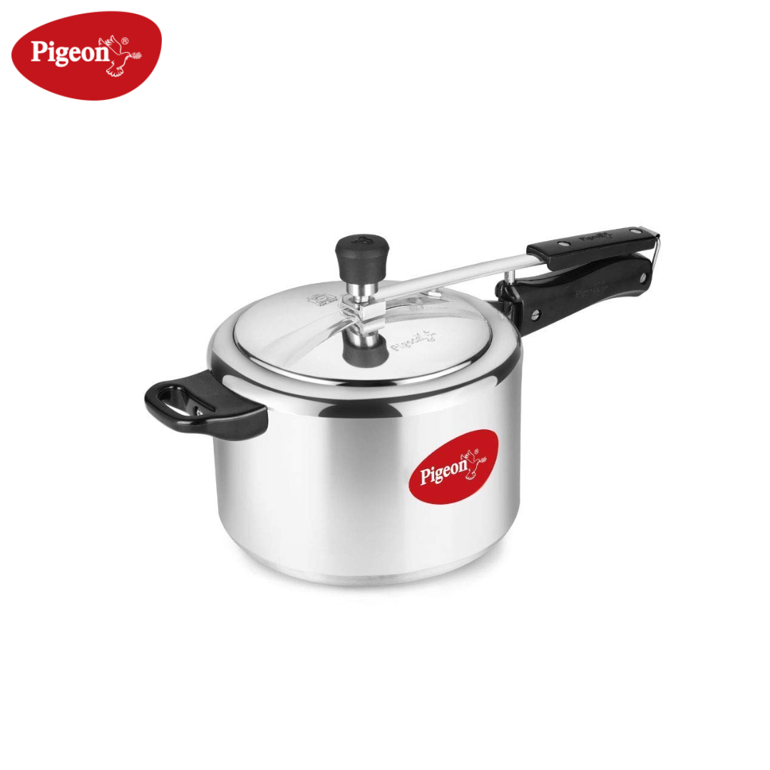 Pigeon 5 Liter Aluminium Pressure Cooker Storm 5 Inn lid 